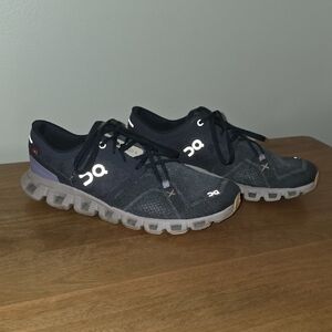 On Running Cloud Sneakers in Purple & Gray